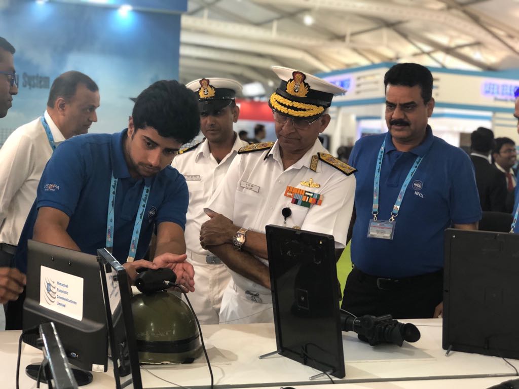 HFCL in Defence Exhibitions